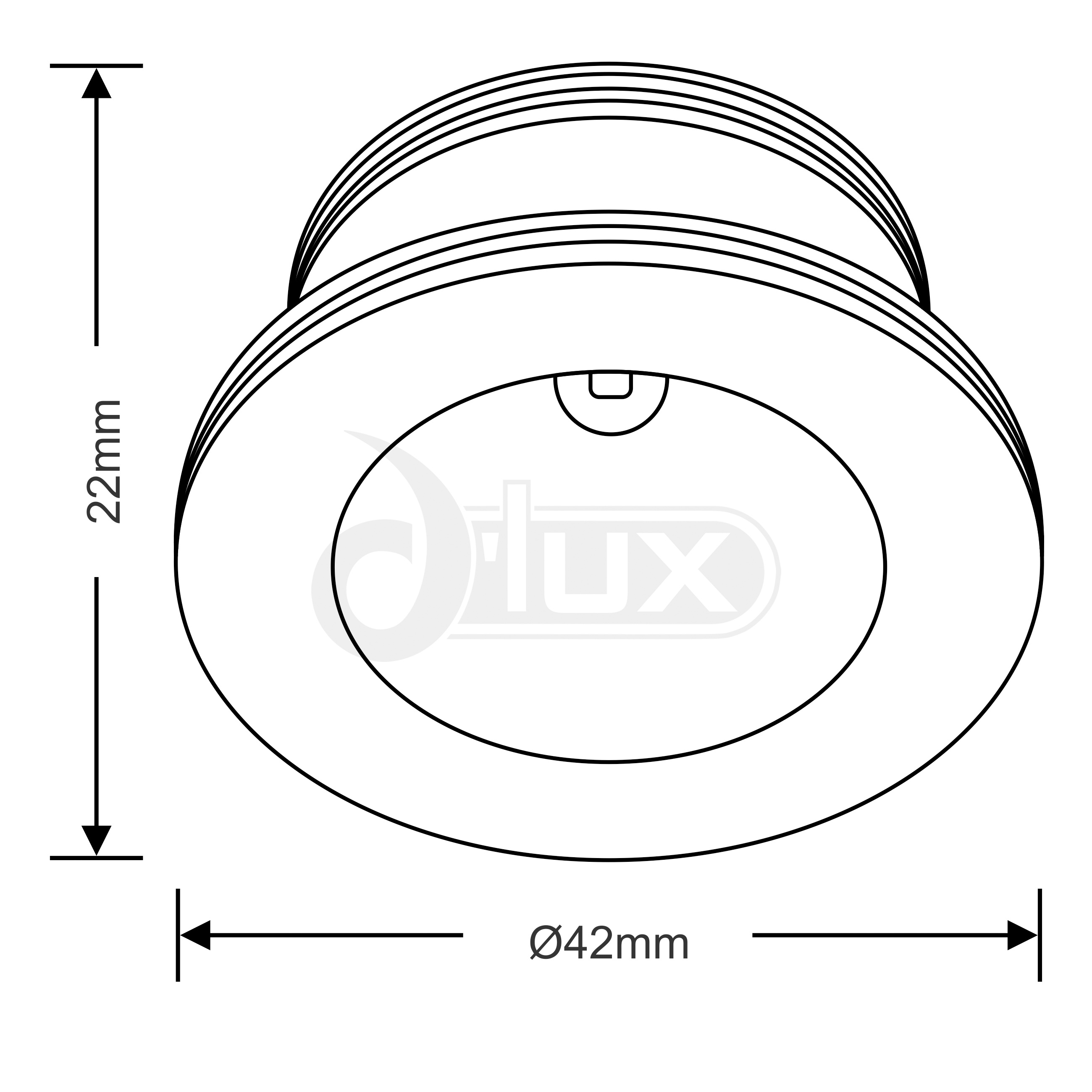 Brevis Recessed Ceiling Luminaires Dlux Round Recess Ceiling